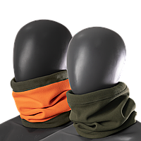 Бафф флісовий двосторонній для полювання Camo-Tec™ Fix Fleece Marker - Olive/Orange
