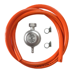 Набір для підключення обладнання до балона редукто GOK 30 мбар (тип з'єднання SHELL), штуцер-ялинка