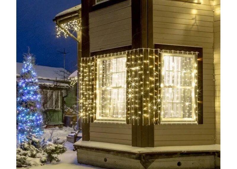 Гірлянда Водоспад білий 320LED
