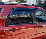 Вітровики, дефлектори вікон Kia Sportage 2004-2010 (Autoclover), фото 8