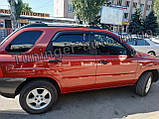 Вітровики, дефлектори вікон Kia Sportage 2004-2010 (Autoclover), фото 9