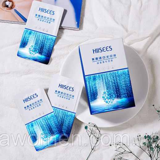 Нічна маска Hiisees Hyaluronic Acid Sleeping mask pack 2 g (паковання 30 штук)