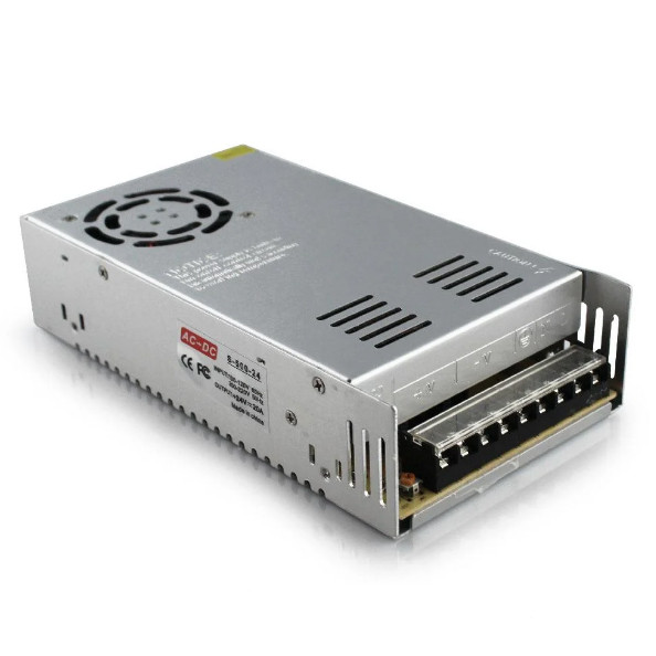 Блок живлення адаптер 24V 20A S-500-24 Metall 7432