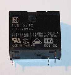 Електромеханічне реле ALE15B12 (12VDC)