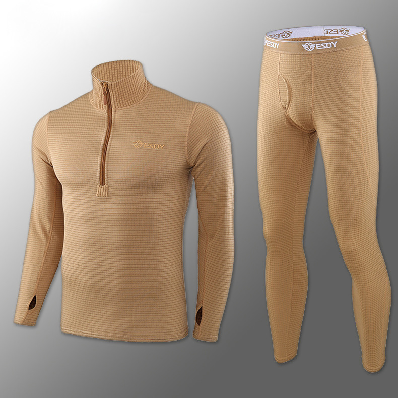 🔥 Комплект термобілизни ESDY. Level-2 (койот) (флісова термобілизна), фото 1