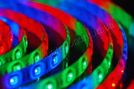 Світлодіодна стрічка SMD 5050 (54 LED/m) RGB RW 3LED IP54