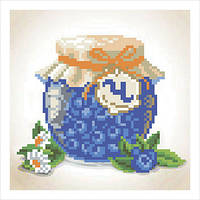 Набір для вишивання бісером "Чорничний джем"