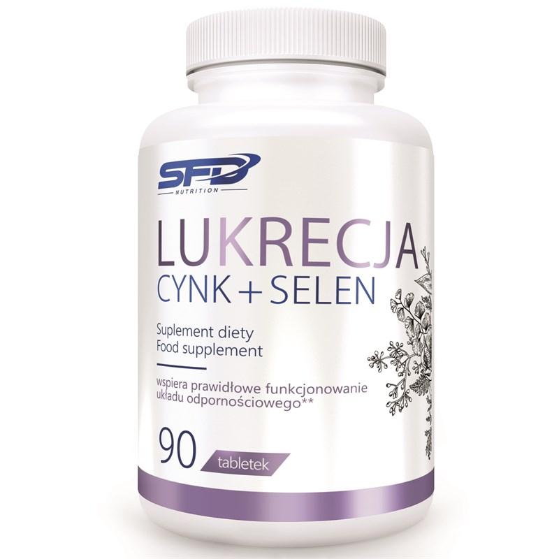 SFD LUKRECJA CYNK + SELEN Цинк Селен 90 капсул
