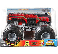 Машинка Хот Вилс Hot Wheels Monster Trucks 5 Alarm монстр трак