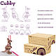 Зростаюча парта для будинку Cubby Karo Grey, фото 8