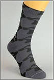 Шкарпетки чоловічі утеплені Sesto Senso Hunting хакі сірий із махровою стопою, фото 4