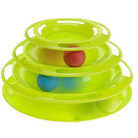 Інтерактивна іграшка з м'ячиками для котів Ferplast Twister (Ферпласт Твістер)