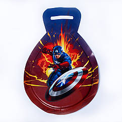 Санки м'яка крижинка Active Season Капітан Америка