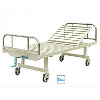 Ліжко лікарняне з ручним приводом М105