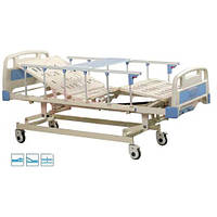 Ліжко лікарняне з ручним приводом М301 4-секційне