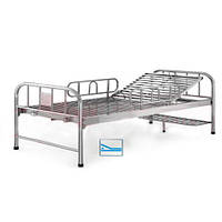 Ліжко лікарняне з ручним приводом МЅ101 1-секційне