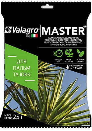 Добриво Master (Мастер) для Пальм і Пкк, 25 г, фото 2