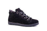 Ботинки зимние Prime shoes замшевые черные 42 43 44 размер