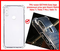 Чохол GETMAN Ease logo посилені кути для Xiaomi Redmi Note 7 / Note 7 Pro / Note 7s TPU протиударний бампер