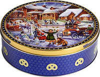 Печенье сливочное Jacobsens Winter Village в ж/б 400 г Дания