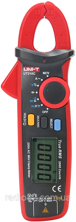 Струмові кліщі Unit UT210C