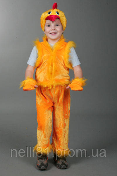 Карнавальний костюм Курча, костюм Курча для хлопчика 104