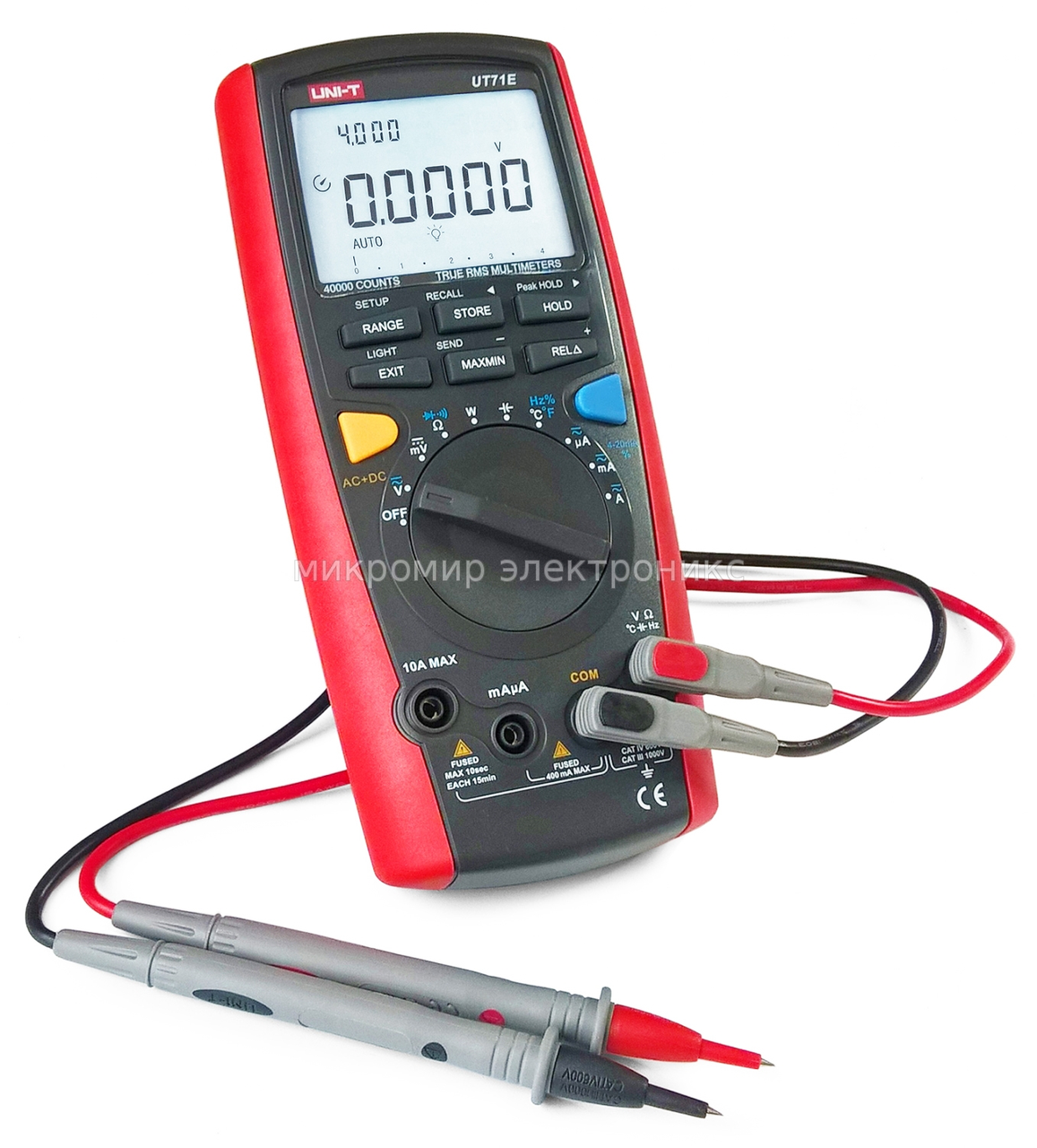 Мультиметр цифровий інтелектуальний Unit UT71E, фото 1