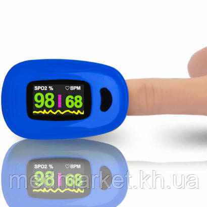Пульсоксиметр пальцевий A3, фото 1