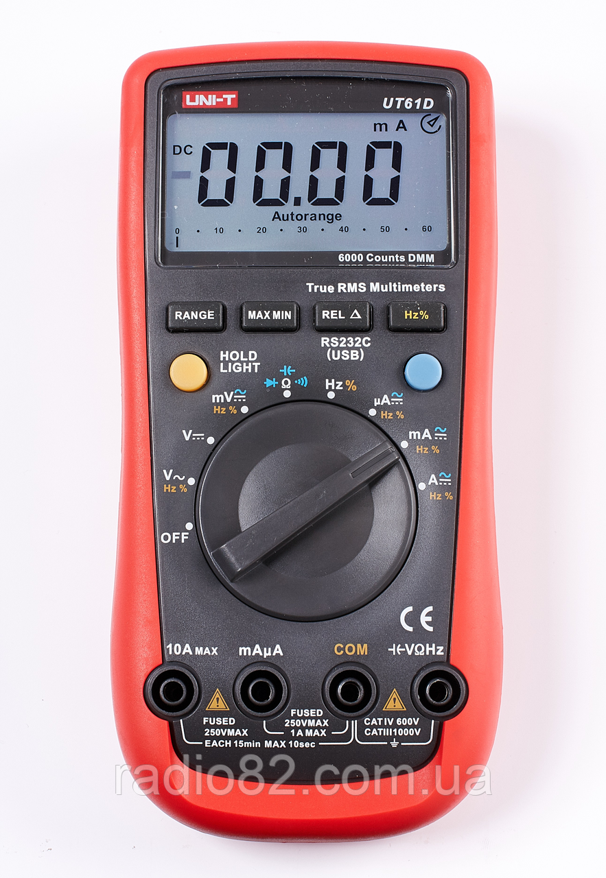 Мультиметр цифровий Unit UT61D