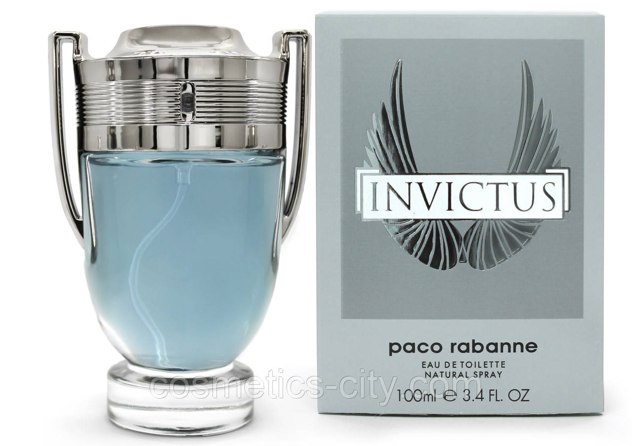 Туалетна вода чоловіча Paco Rabanne Invictus, 100 мл., фото 1