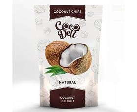 Чіпси кокосові нейтральні Coco Deli , 30 г