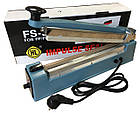 Настільний запайщик пакетів FS-300-С (ручний, з ножем, 300*3 мм), фото 2