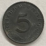 Монета Німеччини 5 рейхспфенниг 1941 р., фото 2