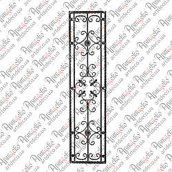 Панель кована 400х1640х20 вальц. Арт 15.213