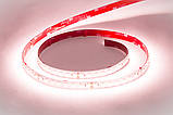 Світлодіодна стрічка для м'яса ESTAR рожева 2835/120 23Вт 24В 2900К IP20 преміум, фото 3
