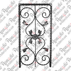 Панель кована 400х815х20 вальц. Арт 15.214