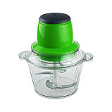 Блендер Блискавка - електричний подрібнювач з двоярусним лезом, фото 3