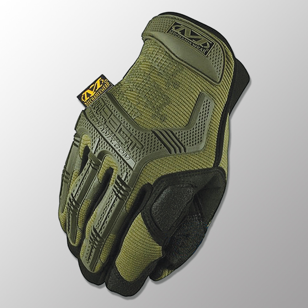 🔥 Рукавички полнопалые "Mechanix. M-Pact" (олива) тактичні, військові, штурмові, нгу зсу, фото 1