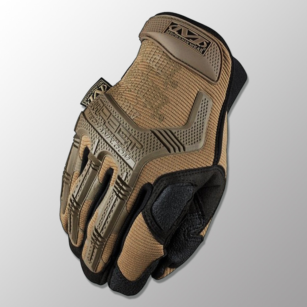 🔥 Рукавички полнопалые "Mechanix. M-Pact" (койот) тактичні, військові, штурмові, нгу зсу, фото 1
