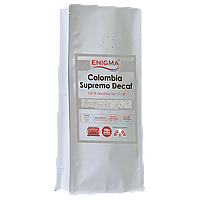 Кофе в зернах арабика Enigma Colombia Supremo DECAF Без кофеина - 1 кг