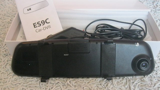 Видеорегистратор встроенный в широкое зеркало - "ES9C Car-DVR" - фото 3 - id-p183328902