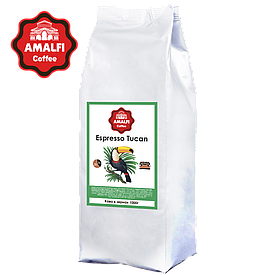 Кава в зернах Amalfi Espresso TUCAN (1 кг) 60% арабіка, 40% робуста