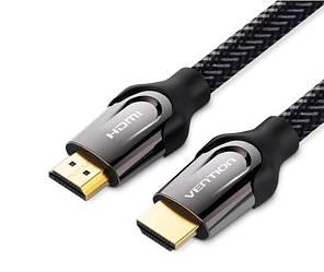 Кабель відео Vention HDMI 2.0 4K-60Hz 3D 0.75 M Black (VAA-B05-B75)