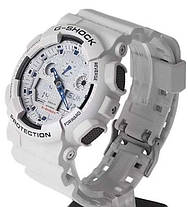 Годинник G-SHOCK-1 Білі | Чоловічі наручні годинники | Касіо годинники чоловічі, фото 2