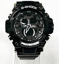 Годинник G-SHOCK-2 Чорні | Чоловічі наручні годинники | Касіо годинники чоловічі, фото 2