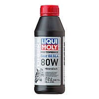 Liqui Moly Motorbike Gear Oil 80W 0,5л (7587/1617) Минеральное трансмиссионное масло для мотоциклов МКПП GL-4