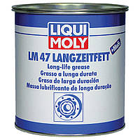 Смазка для ШРУС с дисульфидом молибдена серая Liqui Moly LM 47 Langzeitfett + MoS2 -30°С/+125°С (3530) 1л