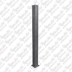 Стовп для огорожі з труби 1500х100х100х3 Арт 26.022