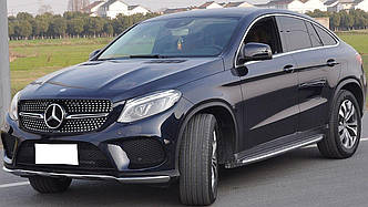 Решітка радіатора Mercedes GLE Coupe C292 стиль Diamond AMG