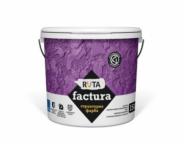 Структурна фарба ТМ RUTA faktura 15 кг